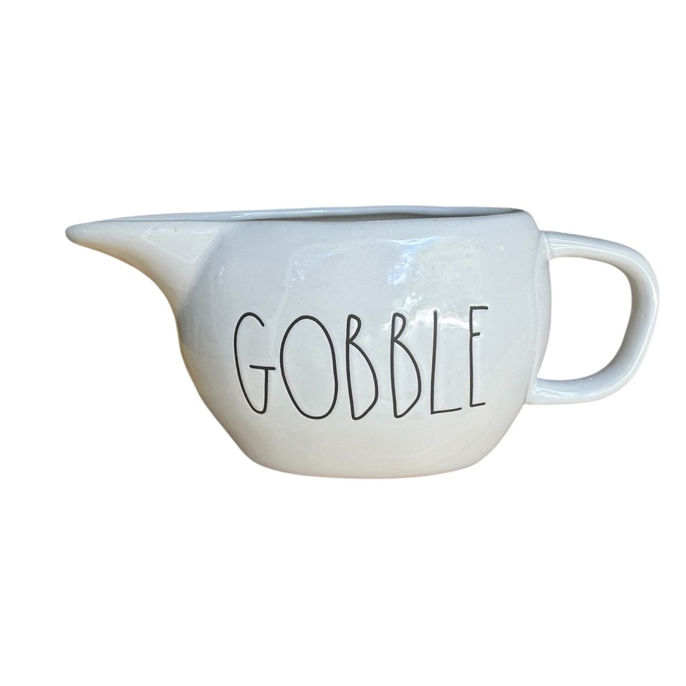 Rae Dunn White “Gobble” Gravy Boat